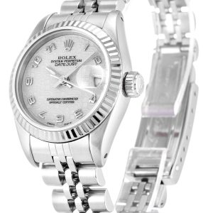 Rolex Datejust Lady Silver Dial 69174 - Image 2