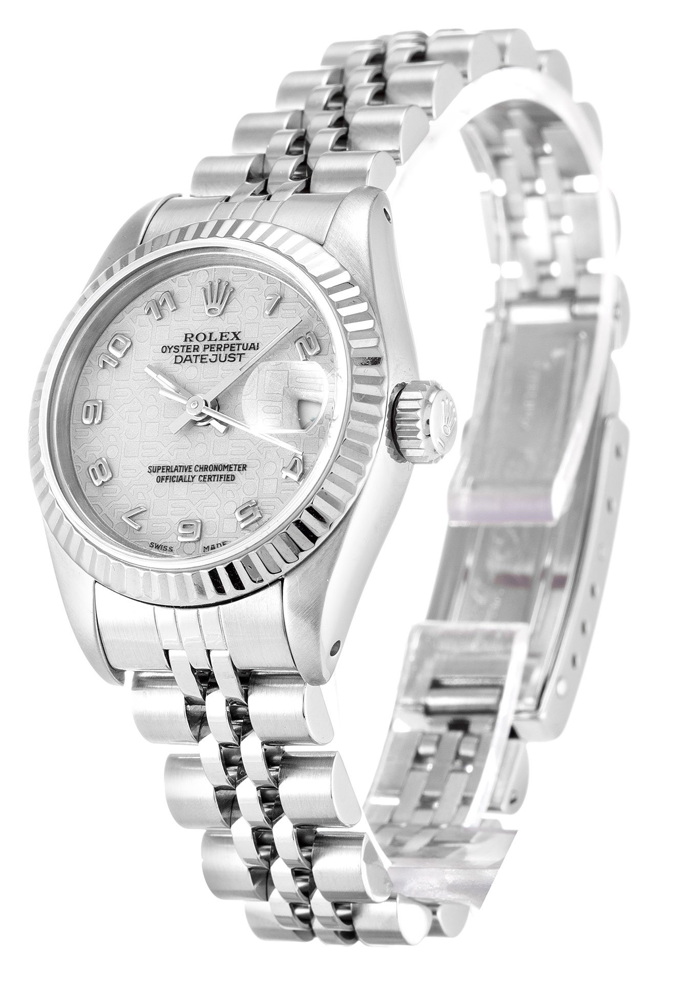 Rolex Datejust Lady Silver Dial 69174 - Image 2