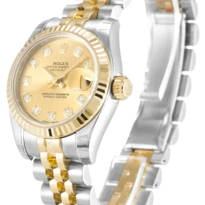 Rolex Datejust Lady Champagne Diamond Dial 179173 - الصورة 2