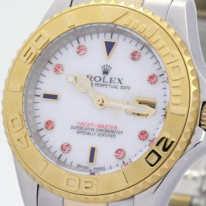 Rolex Yacht-Master Red Diamond and White dial 16623 - Image 3