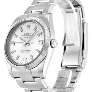 Rolex Air-King Silver Quarter Arabic 114210 - Image 2