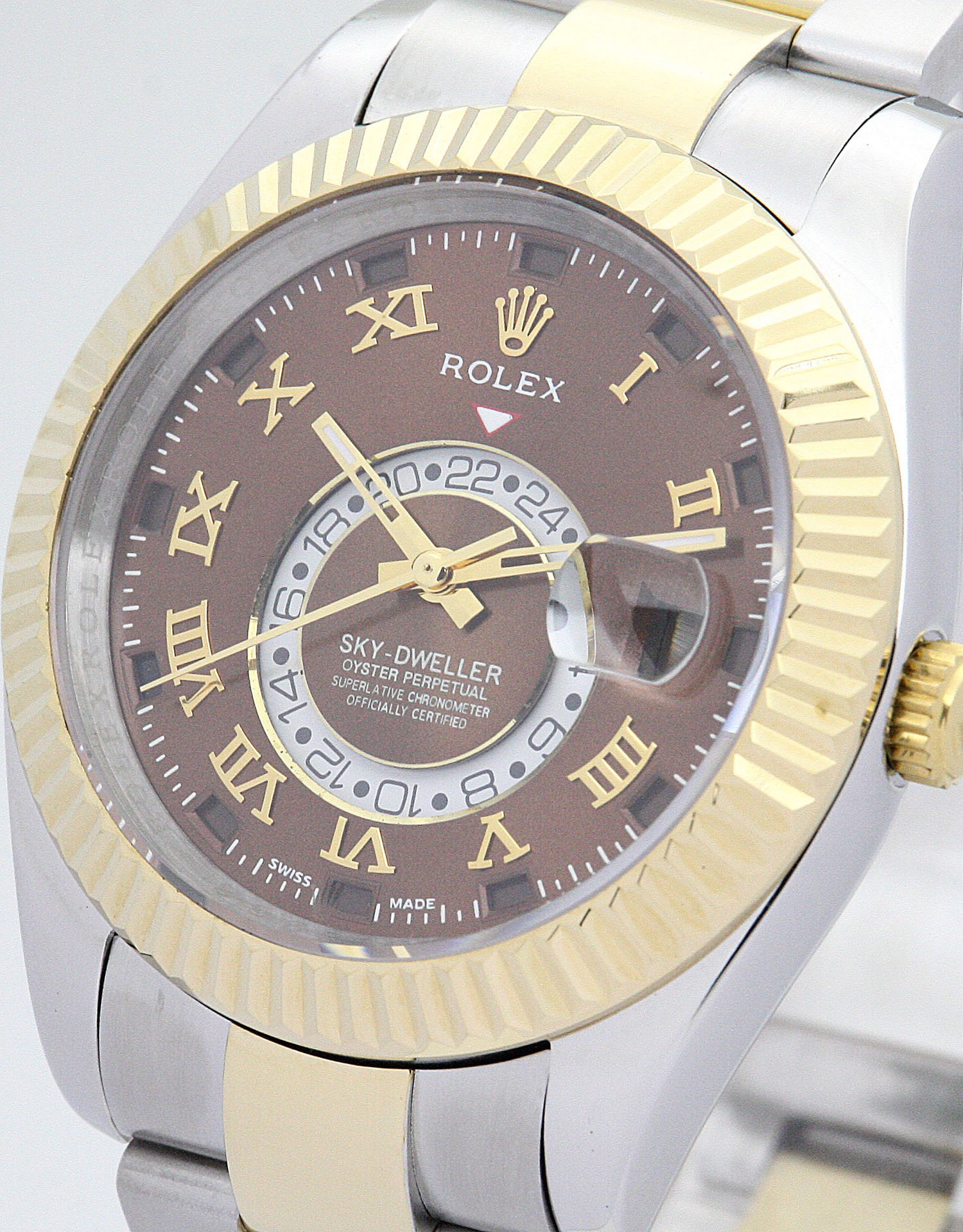 Rolex Sky-Dweller 326938 Gold & Silver - Image 3