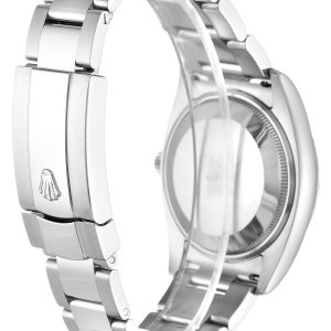 Rolex Oyster Perpetual Date 34mm Silver 115210 - Image 3