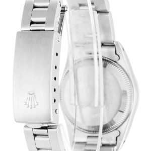 Rolex Lady Oyster Perpetual 26mm Silver 67180 - Image 3