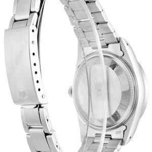 Rolex Oyster Perpetual Date 34mm Silver 15210 – Bild 3