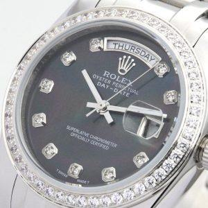 Rolex Day-Date Black Dial 118346 - Image 3