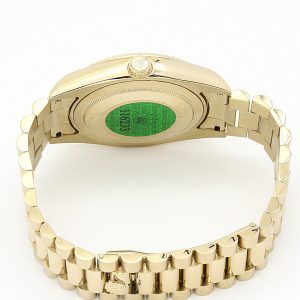 Rolex Day-Date II Gold Dial 218238 - Imagen 4