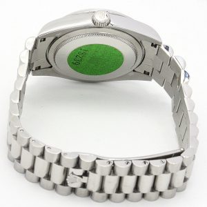 Rolex Day-Date Green and Silver Dial 118346 - Image 3