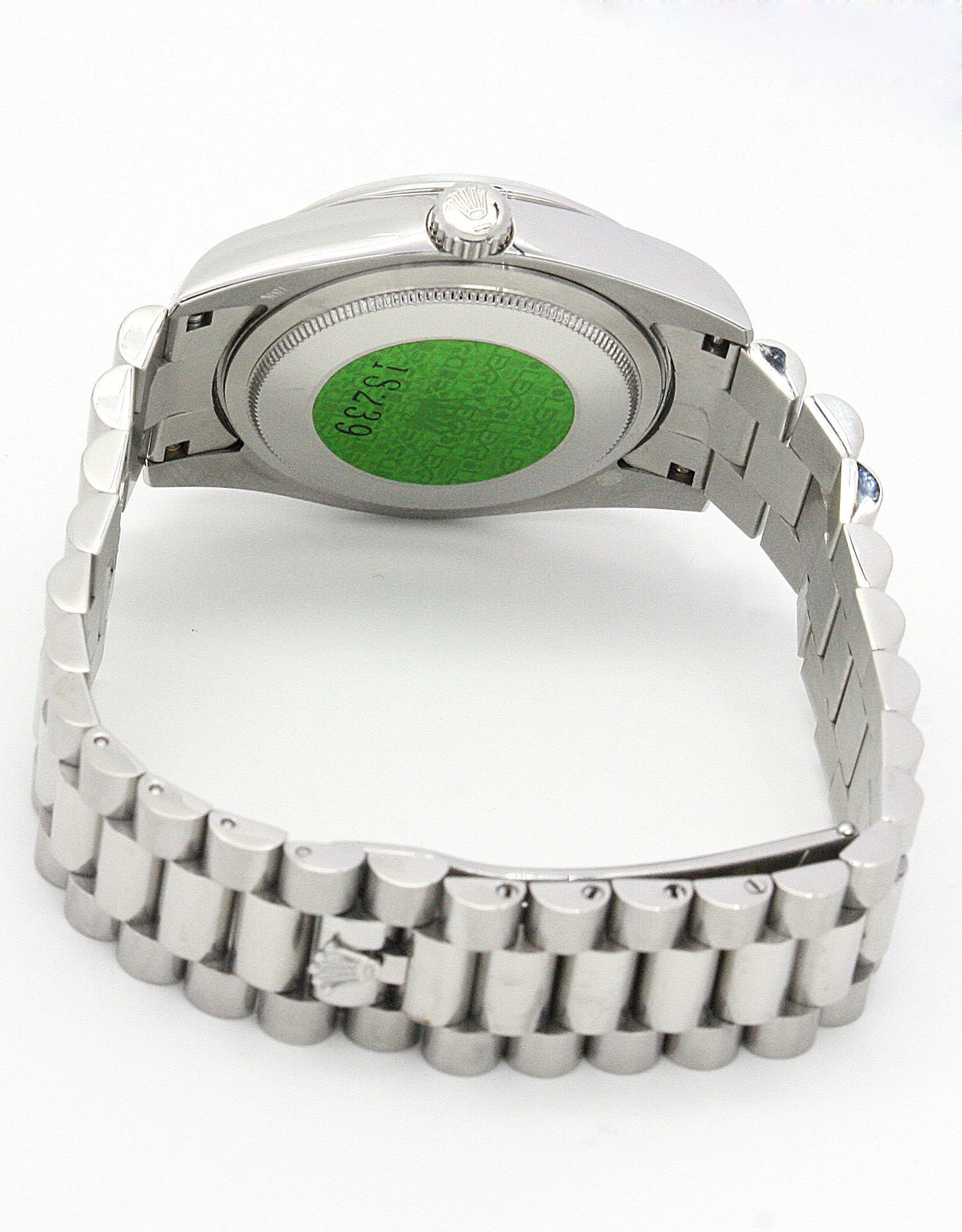 Rolex Day-Date Green and Silver Dial 118346 - Image 3