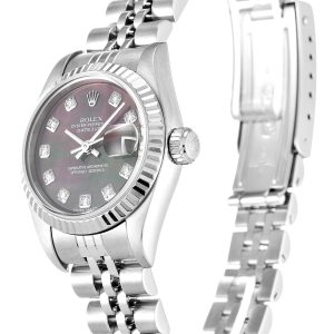 Rolex Datejust Lady Pearl Black-Diamond Dial 79174 – Bild 2