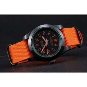 Rolex Milgauss Bamford Orange Nylon Strap 622003 - Image 4