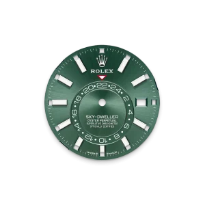 Rolex Sky-Dweller: 42 mm, White gold with a mint green dial and a Jubilee bracelet, m336934-0002 - الصورة 6