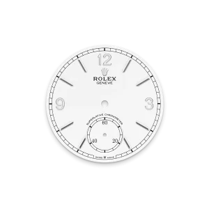 Rolex 1908: 39 mm, white gold with an alligator leather strap, m52509-0006 - Imagen 8