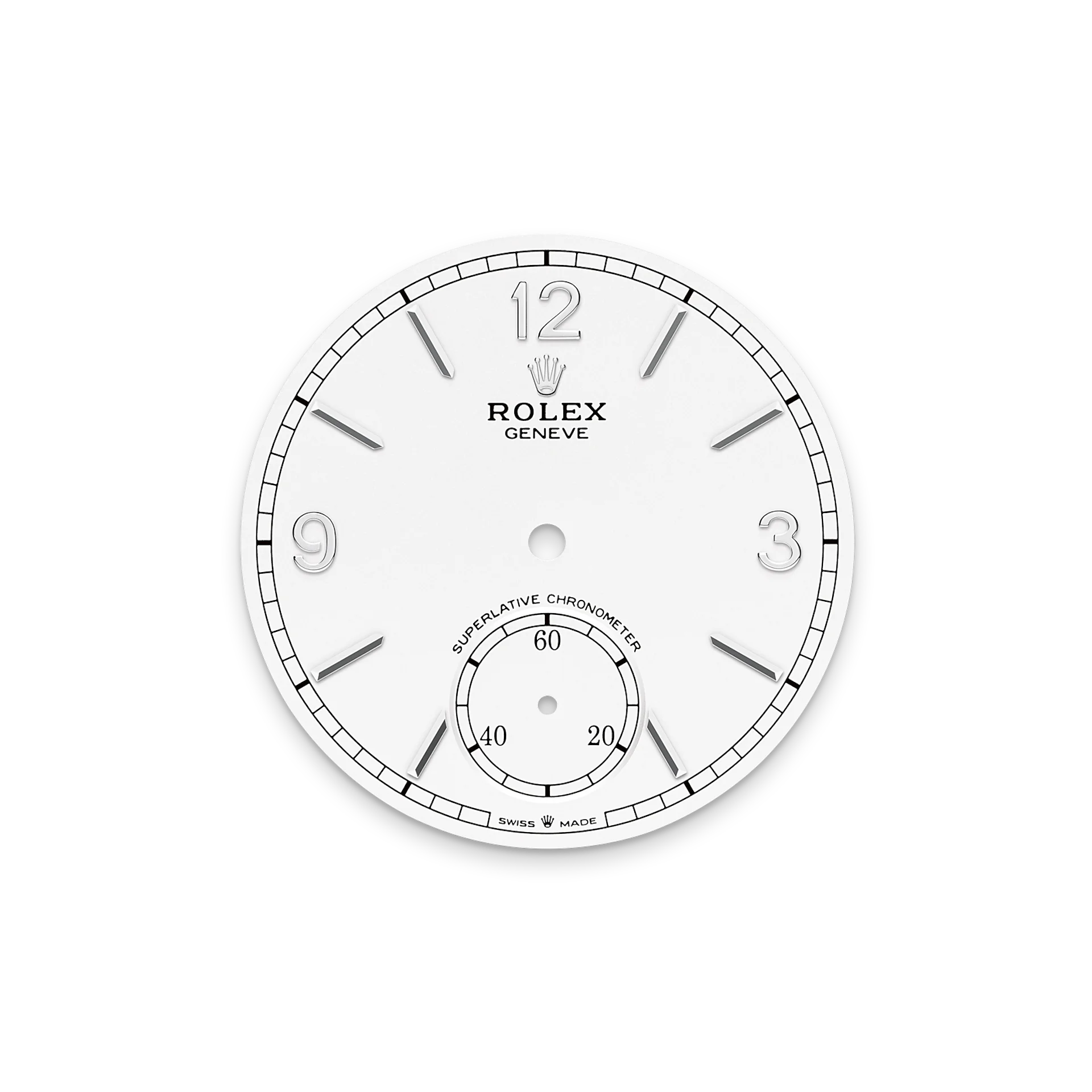 Rolex 1908: 39 mm, white gold with an alligator leather strap, m52509-0006 - Imagen 8