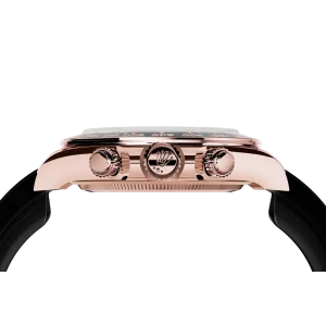 Super Clone Rolex Daytona Everose Gold Sundust Black Dial m126515ln-0006 - Imagen 6