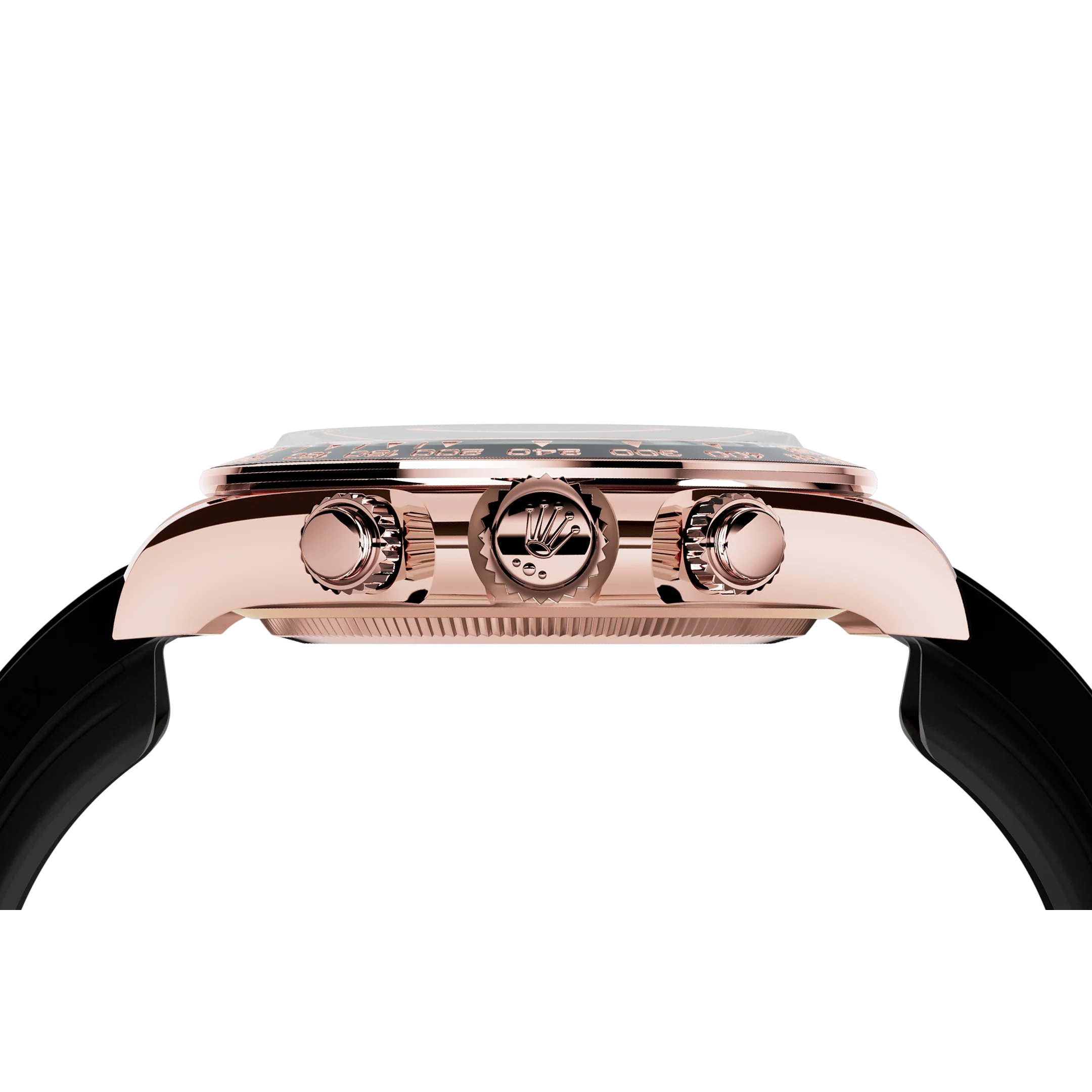 Super Clone Rolex Daytona Everose Gold Sundust Black Dial m126515ln-0006 - Imagen 6