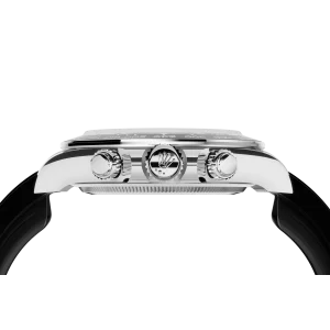 Super Clone Rolex Daytona White Gold Black Dial m126519ln-0006 - Image 6