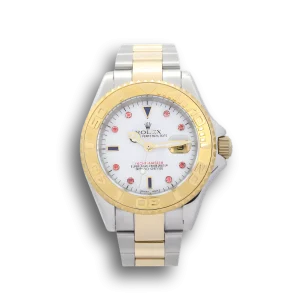 Rolex Yacht-Master Red Diamond and White dial 16623