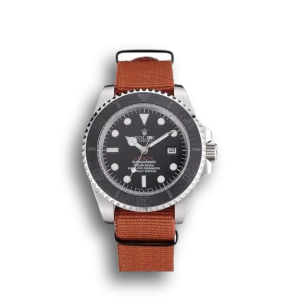 Rolex Submariner STEALTH MK III Brown Fabric Band rl425 621387