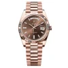 Super Clone Rolex Day-Date Chocolate Diamond Dial 228235-0003 40 mm