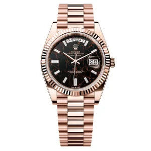 Super Clone Rolex Day-Date Eisenkiesel Diamond Dial 228235-0045 40 mm