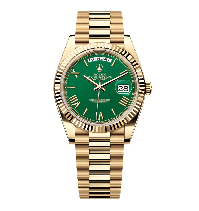 Super Clone Rolex Day-Date Green Dial 228238-0061 40 mm
