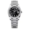 Super Clone Rolex Day-Date Bright Black Diamond Dial 228396tbr-0012 40 mm