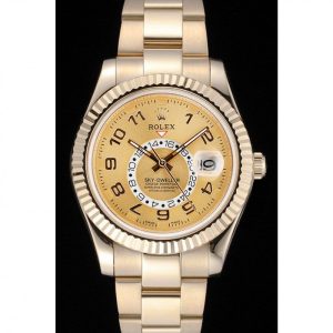 Rolex Sky Dweller Oyster Perpetual Special Edition 2012 Yellow Gold 80243 - Image 2