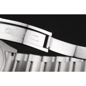 Super Clone Rolex Milgauss Black Dial Orange Markings Stainless Steel Case And Bracelet - Image 9