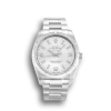 Rolex Air-King Silver Quarter Arabic 114210