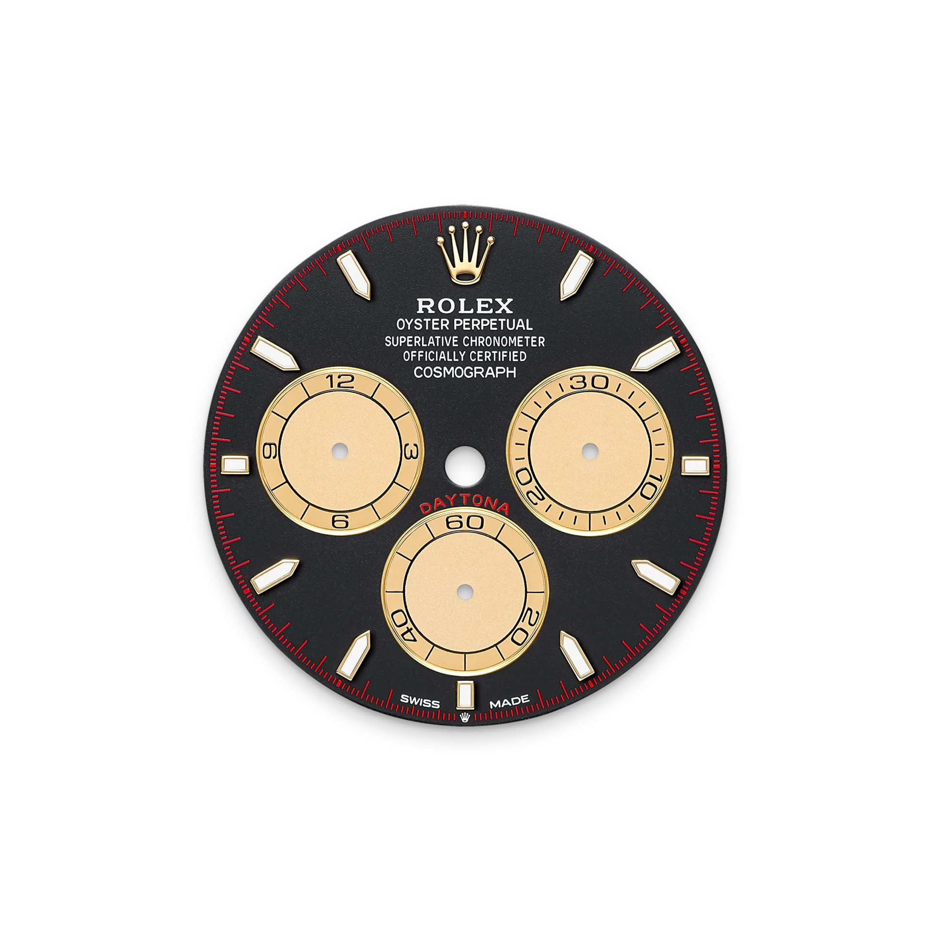 Super Clone Rolex Daytona Yellow Gold Black Dial m126508-0002 - Image 7