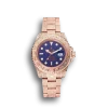 Super Clone Rolex Submariner Skull Limited Edition Blue Dial Rose Gold Case And Bracelet 1454085