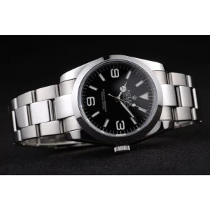 Rolex Explorer Polished Stainless Steel Black Dial 98087 - Image 4