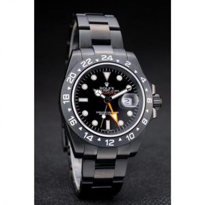 Super Clone Rolex Explorer Black Ceramic Bezel Black Dial Watch 98239 - Imagen 3