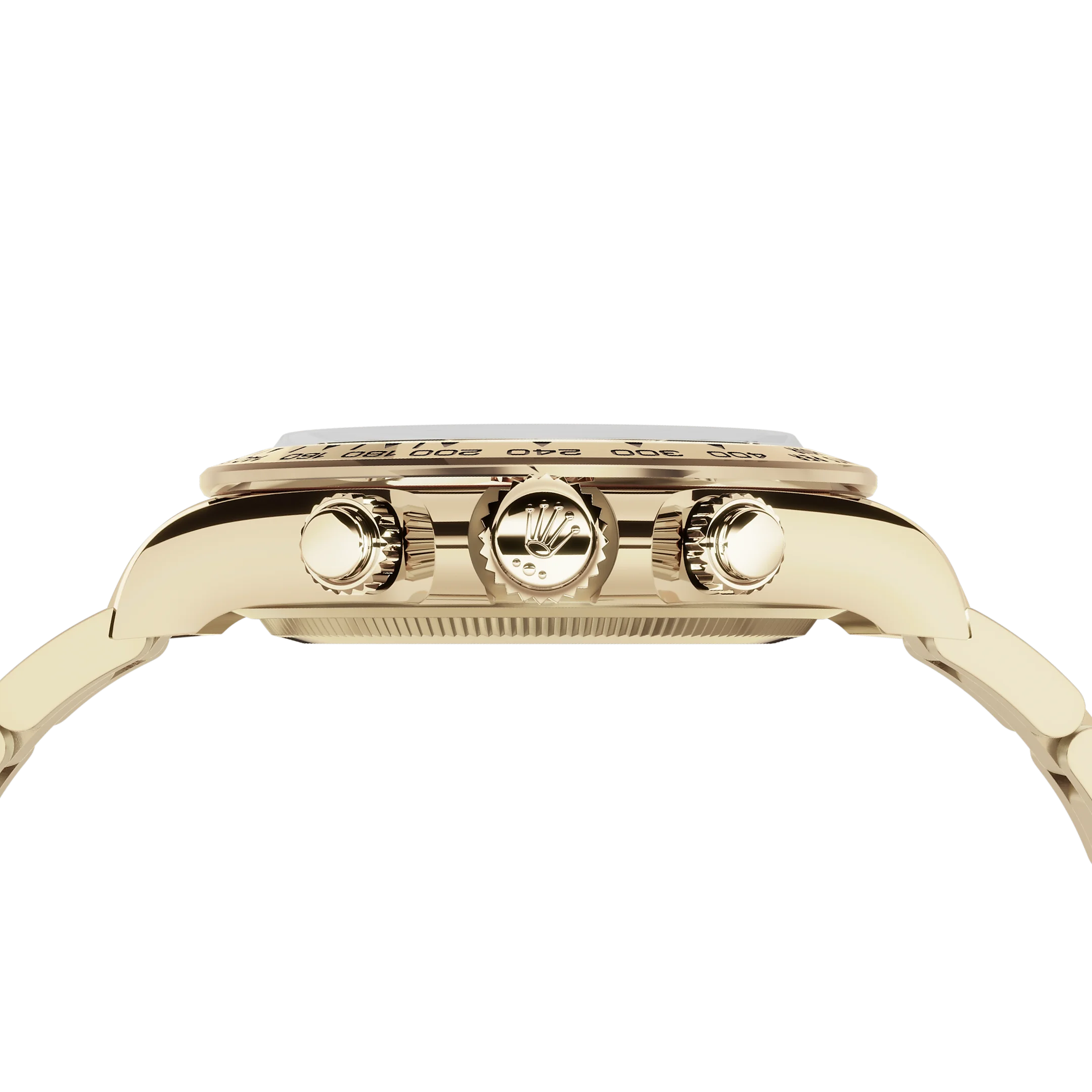 Super Clone Rolex Daytona Yellow Gold Black Dial m126508-0002 - Image 8