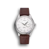 Rolex Cellini White Dial Stainless Steel Case Brown Leather Bracelet 622723