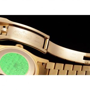 Super Clone Rolex Day-Date Diamonds Yellow Gold-SRL185 621615 - Image 6