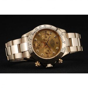 Super Clone Rolex Daytona Brown Dial Diamond Numerals 1454245 - Image 5