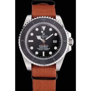 Alternative view of Rolex Submariner STEALTH MK III Brown Fabric Band rl425 621387