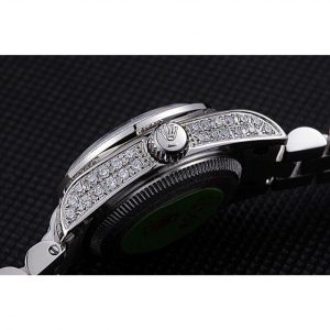 Super Clone Rolex DateJust Diamond Dial Stainless Steel 622022 - Image 8