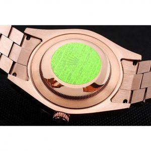 Super Clone Rolex Day-Date 40 Rose Gold Etched Dial Rose Gold Case And Bracelet - Image 8