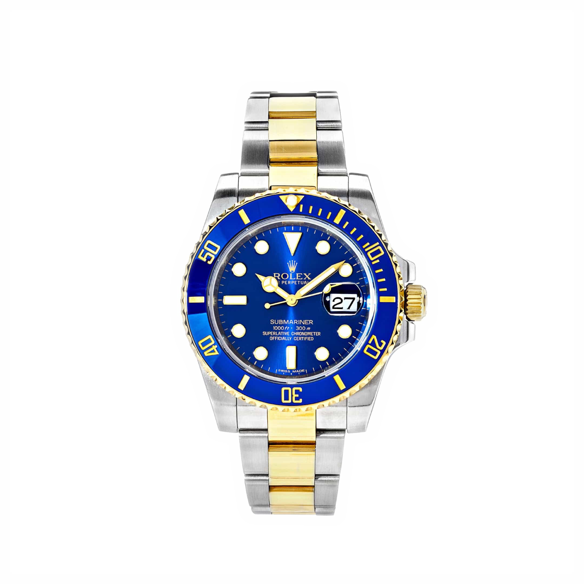 Rolex Two Tone Submariner 116613LB (Bluesy)