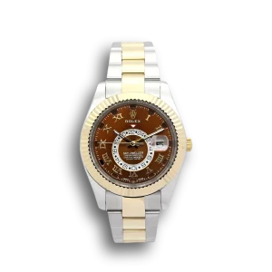 Rolex Sky-Dweller 326938 Gold & Silver