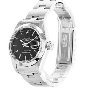 ⁦Rolex Datejust Black Dial Ladies 69160⁩ - الصورة ⁦3⁩