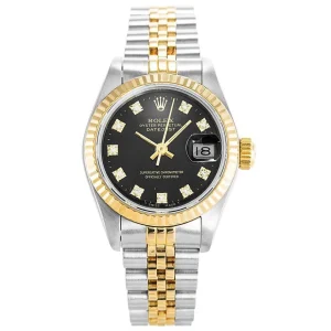 Rolex Datejust Black Diamonds 69173 - Image 4