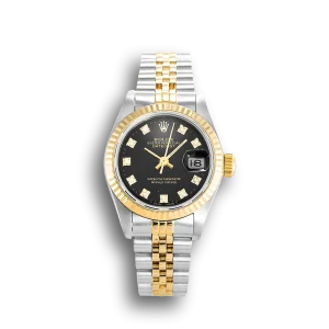 Rolex Datejust Black Diamonds 69173