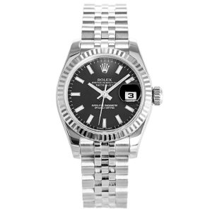 Rolex Datejust Black Ladies 179174 - الصورة 4