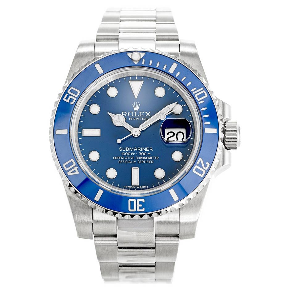 Rolex Submariner Blue 116619LB (Smurf) - Imagen 4