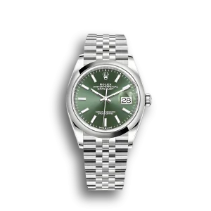 Rolex Datejust 126200 36mm Mint green