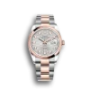 Rolex Datejust 126201 36mm Silver, fluted motif (Oyster)